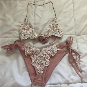 Crystal Mesh Bikini
